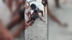 Family saves man from drowning in Jacksonville beach