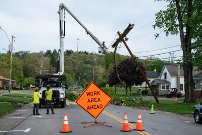 Violent derecho with 90-mph winds carved a 500-mile path of damage across the Midwest