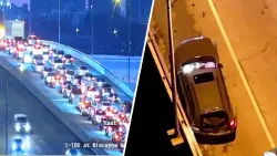 Crash blocks lanes on I-195 toward Miami Beach