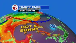 Sizzling Temperatures to Continue this Week