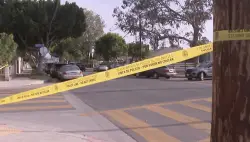Man suspected of stabbing woman to death fatally shot by police in North Hollywood